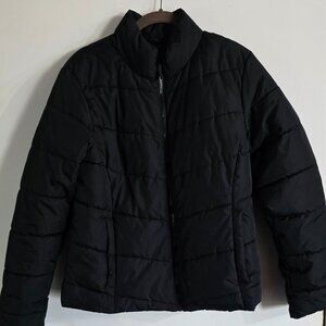 Cole Haan womens black jacket sz small.
